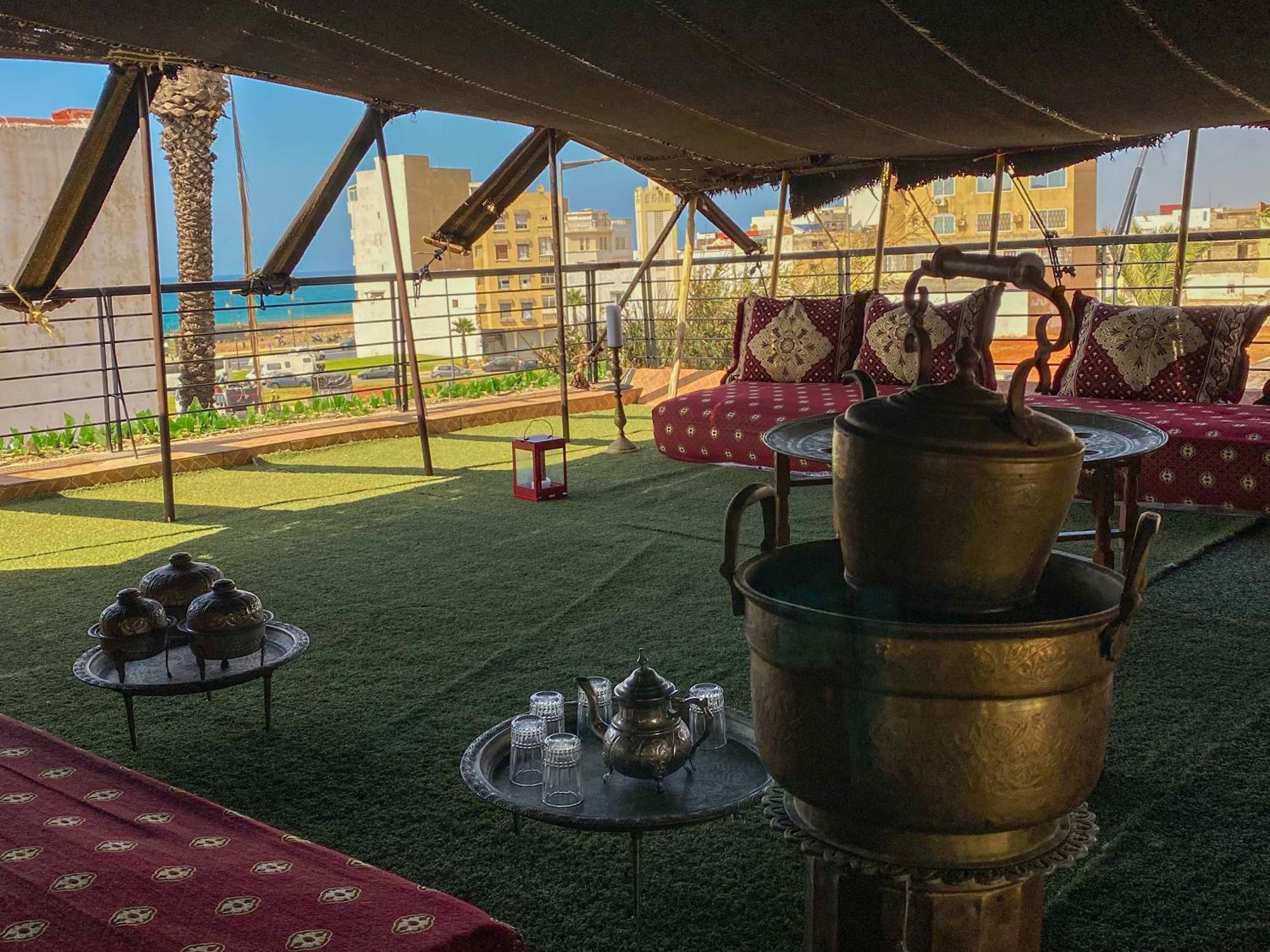 Dar Lghzal Special Offer In Rabat Winner Of Guest Experience 2025 Awards Traditional Sahrawi And Berber Privative Villa With Swimming Pool Jacuzzi Sea View And On Site Restaurant Ideal For Family And Groups In Rabat'S Center No Car Required ภายนอก รูปภาพ