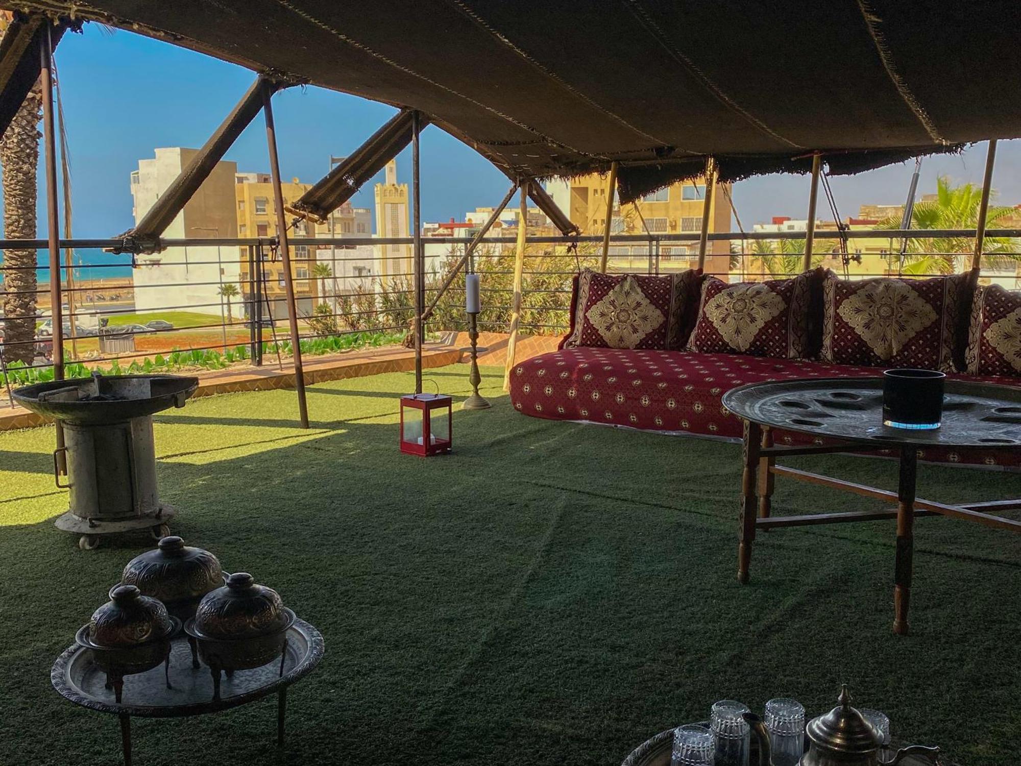 Dar Lghzal Special Offer In Rabat Winner Of Guest Experience 2025 Awards Traditional Sahrawi And Berber Privative Villa With Swimming Pool Jacuzzi Sea View And On Site Restaurant Ideal For Family And Groups In Rabat'S Center No Car Required ภายนอก รูปภาพ